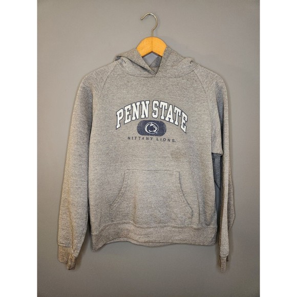 Jansport Hoodie Men's M Gray NCAA Penn State Nittany Lions PSU Sweatshirt‎ - Picture 1 of 7